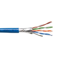 Cat5e Solid Shielded Plenum FT6 Cable